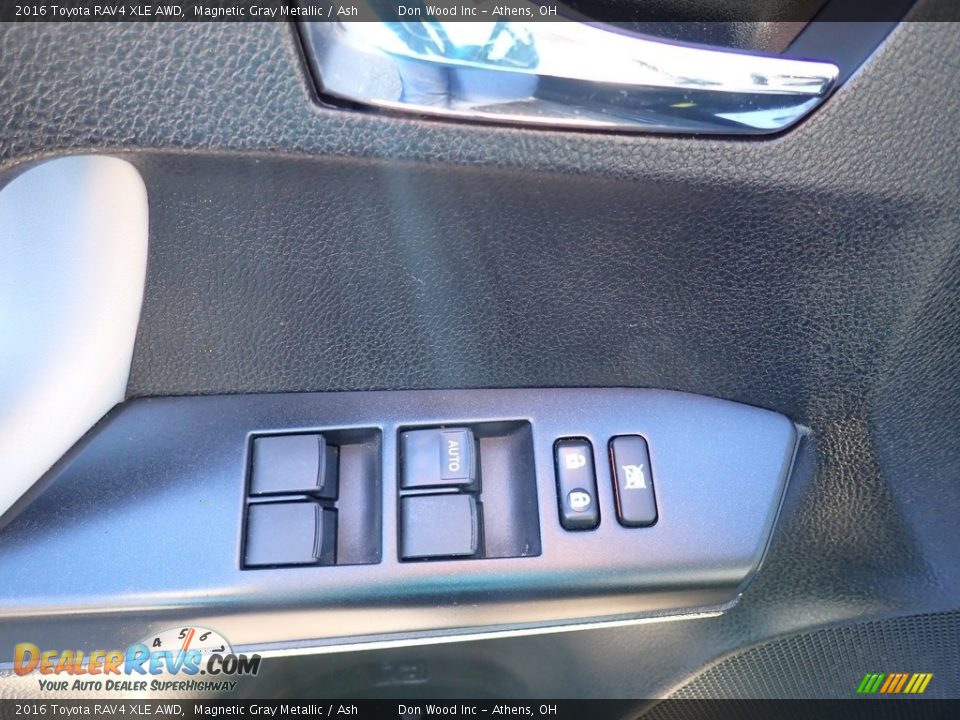 2016 Toyota RAV4 XLE AWD Magnetic Gray Metallic / Ash Photo #21
