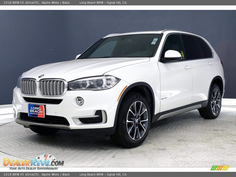 2018 BMW X5 sDrive35i Alpine White / Black Photo #12