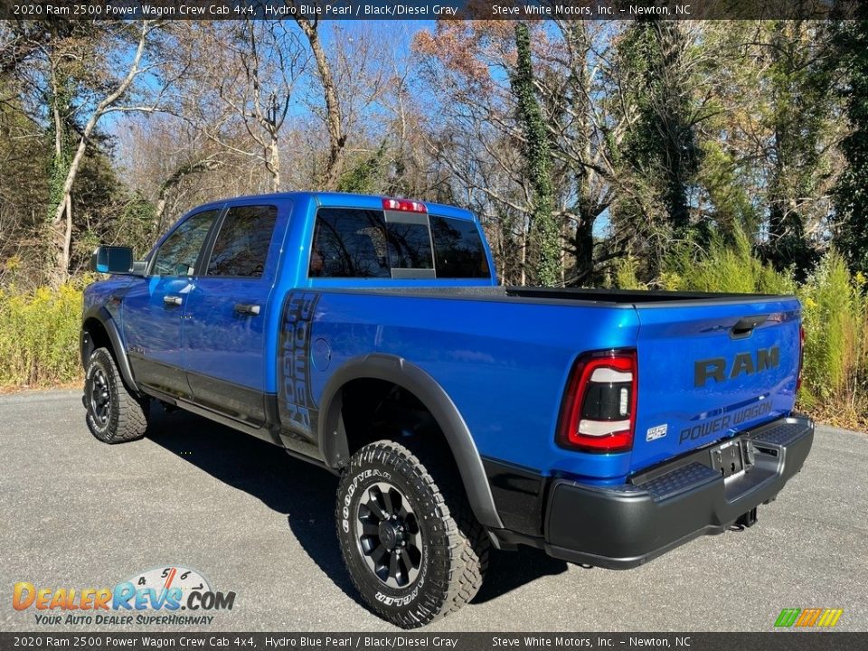 2020 Ram 2500 Power Wagon Crew Cab 4x4 Hydro Blue Pearl / Black/Diesel Gray Photo #9