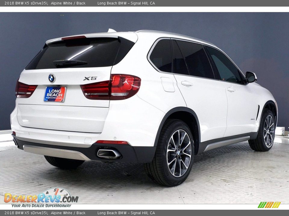 2018 BMW X5 sDrive35i Alpine White / Black Photo #13