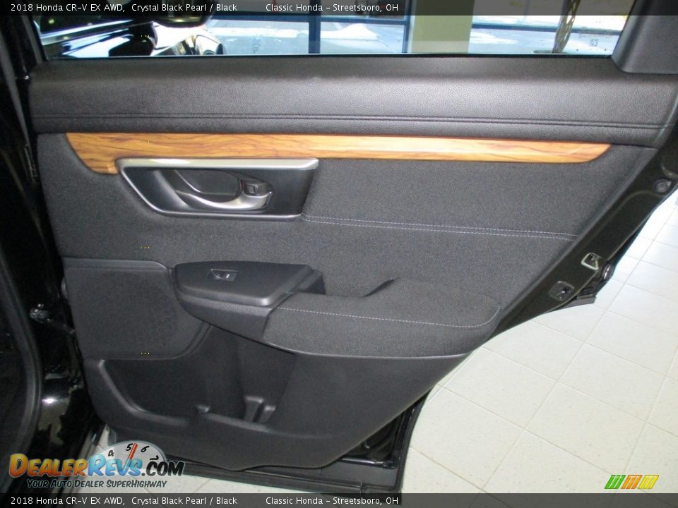 2018 Honda CR-V EX AWD Crystal Black Pearl / Black Photo #18