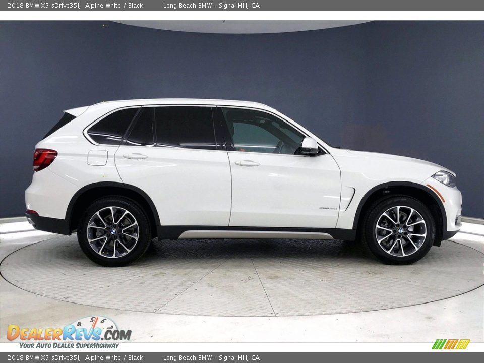 2018 BMW X5 sDrive35i Alpine White / Black Photo #14