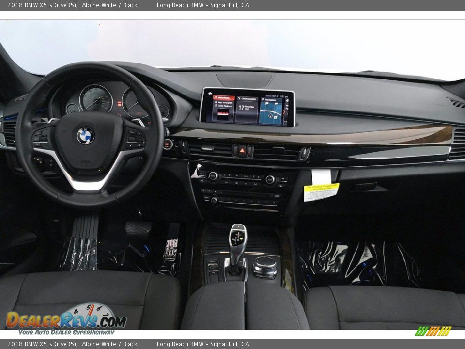 2018 BMW X5 sDrive35i Alpine White / Black Photo #15