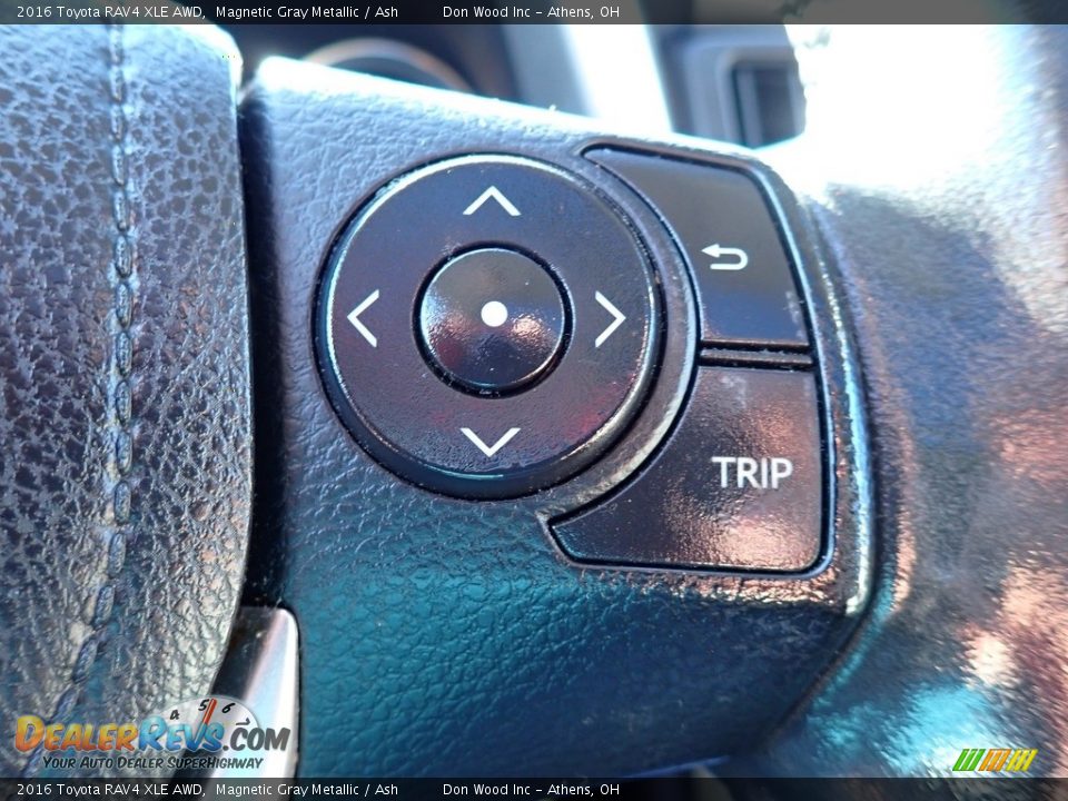 2016 Toyota RAV4 XLE AWD Magnetic Gray Metallic / Ash Photo #29