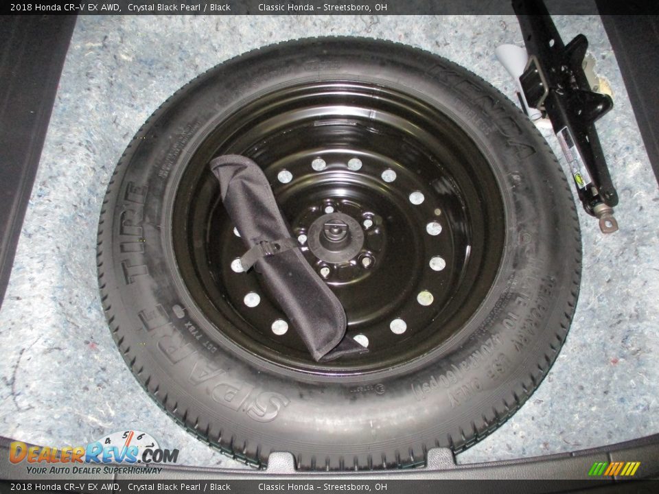 2018 Honda CR-V EX AWD Crystal Black Pearl / Black Photo #22
