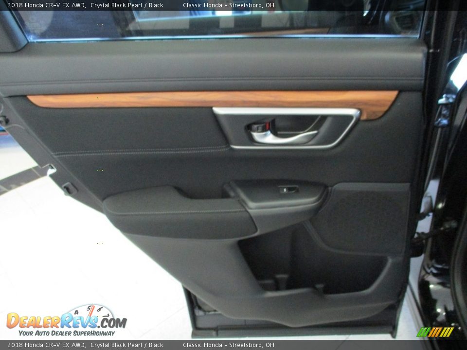 2018 Honda CR-V EX AWD Crystal Black Pearl / Black Photo #23