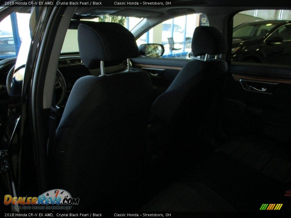 2018 Honda CR-V EX AWD Crystal Black Pearl / Black Photo #24