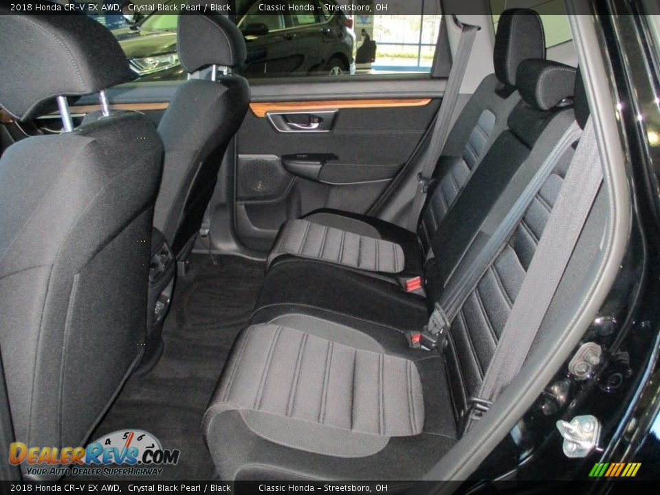 2018 Honda CR-V EX AWD Crystal Black Pearl / Black Photo #25
