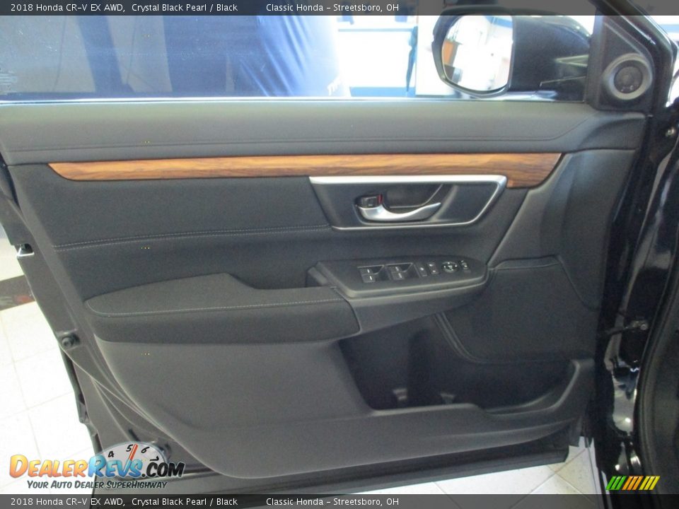 2018 Honda CR-V EX AWD Crystal Black Pearl / Black Photo #26