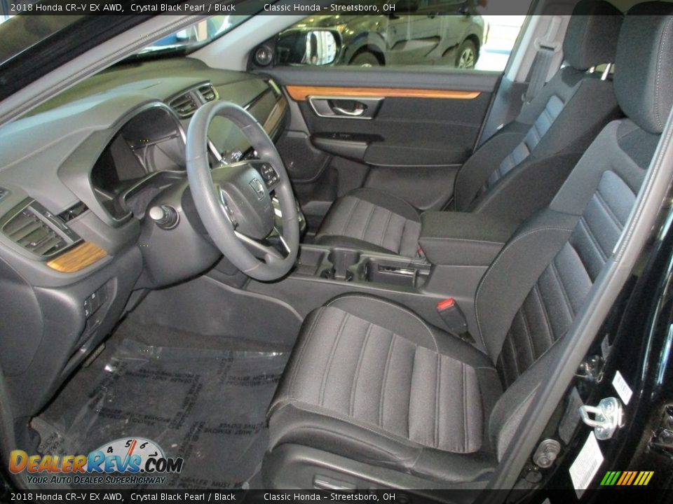 2018 Honda CR-V EX AWD Crystal Black Pearl / Black Photo #28