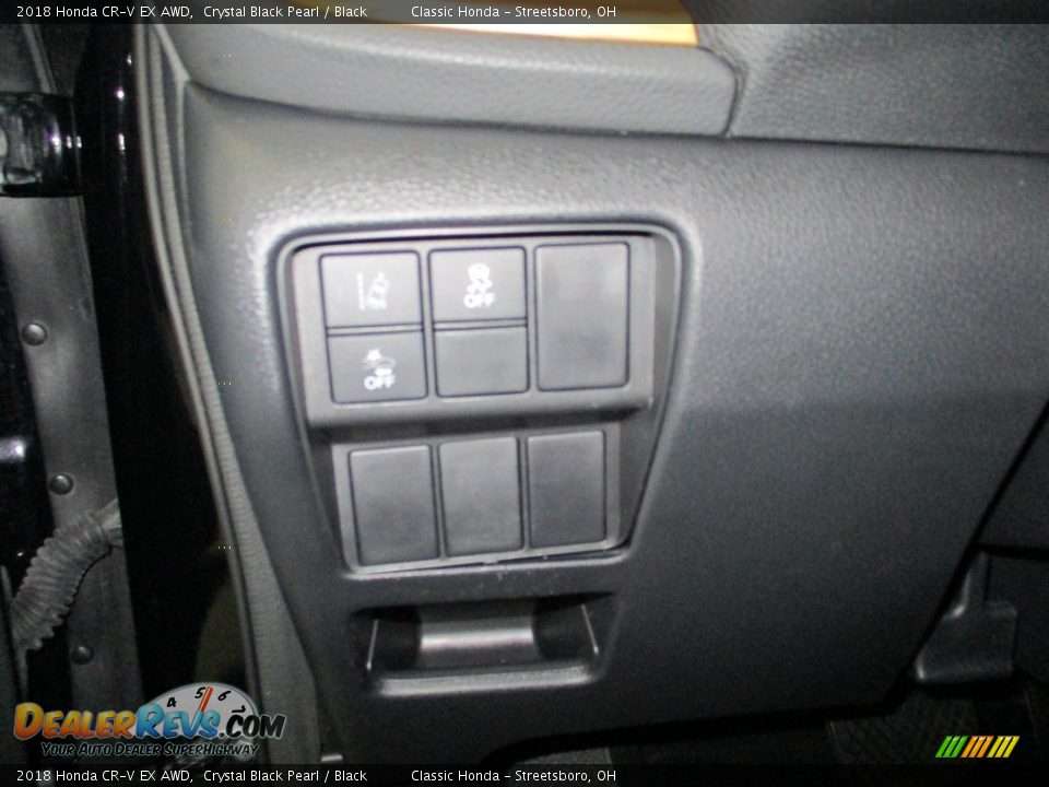 2018 Honda CR-V EX AWD Crystal Black Pearl / Black Photo #29
