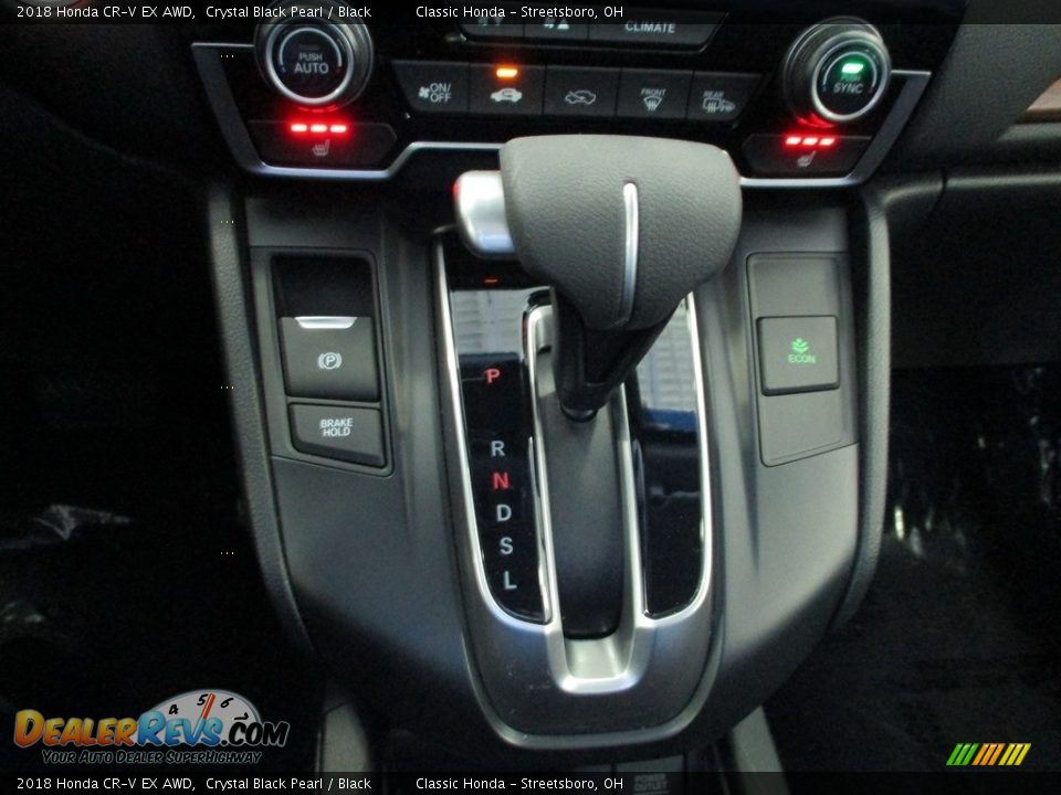 2018 Honda CR-V EX AWD Crystal Black Pearl / Black Photo #34