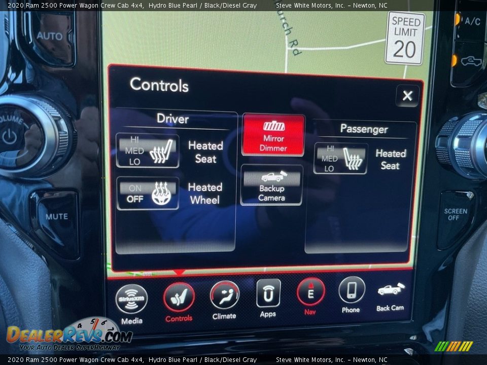 Controls of 2020 Ram 2500 Power Wagon Crew Cab 4x4 Photo #25