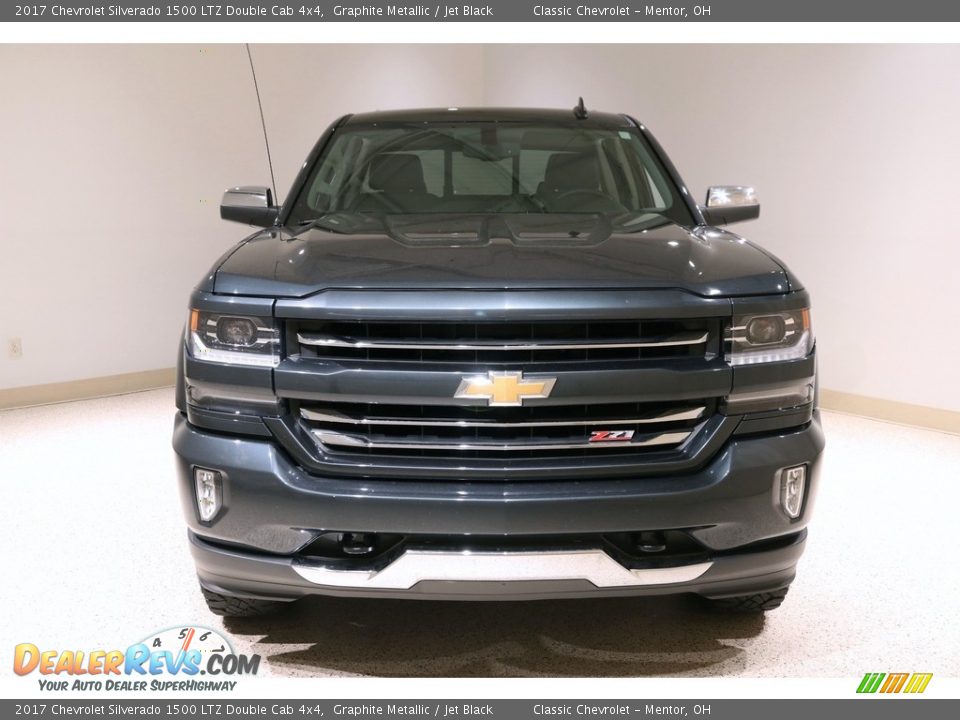 2017 Chevrolet Silverado 1500 LTZ Double Cab 4x4 Graphite Metallic / Jet Black Photo #2