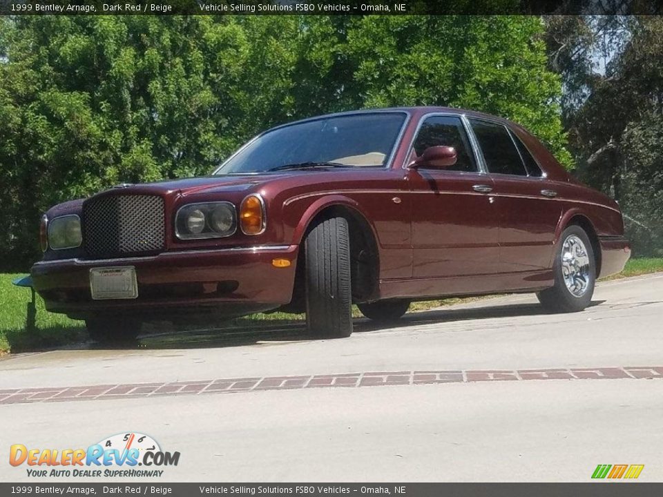 1999 Bentley Arnage Dark Red / Beige Photo #1