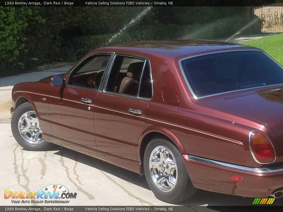 1999 Bentley Arnage Dark Red / Beige Photo #4