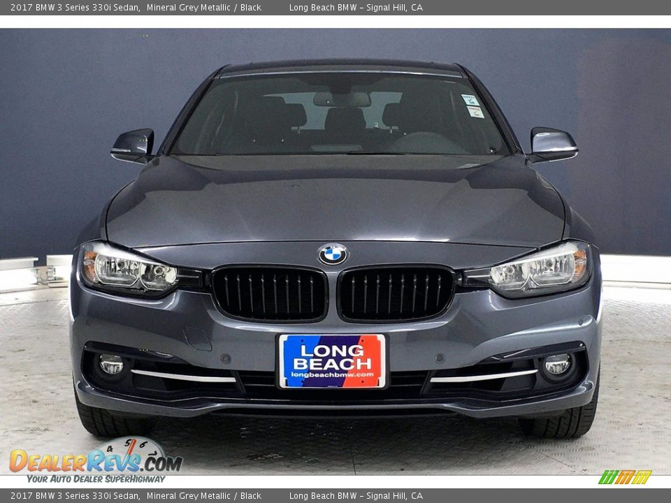 2017 BMW 3 Series 330i Sedan Mineral Grey Metallic / Black Photo #2