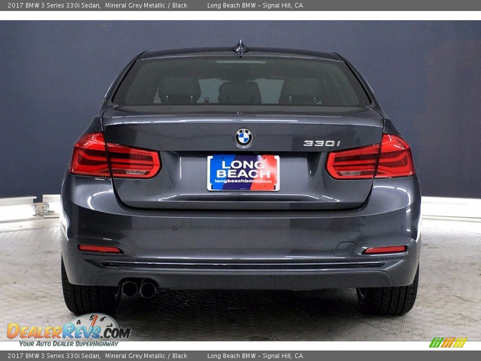 2017 BMW 3 Series 330i Sedan Mineral Grey Metallic / Black Photo #3