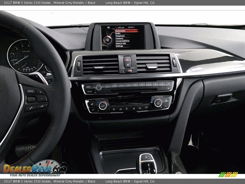 2017 BMW 3 Series 330i Sedan Mineral Grey Metallic / Black Photo #5