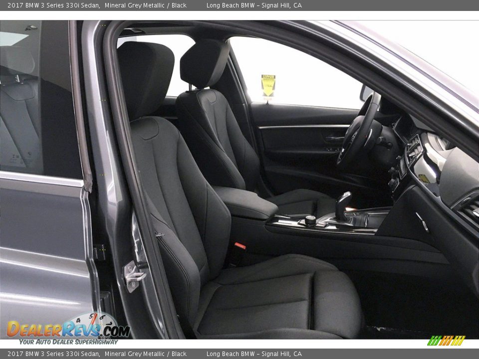 2017 BMW 3 Series 330i Sedan Mineral Grey Metallic / Black Photo #6