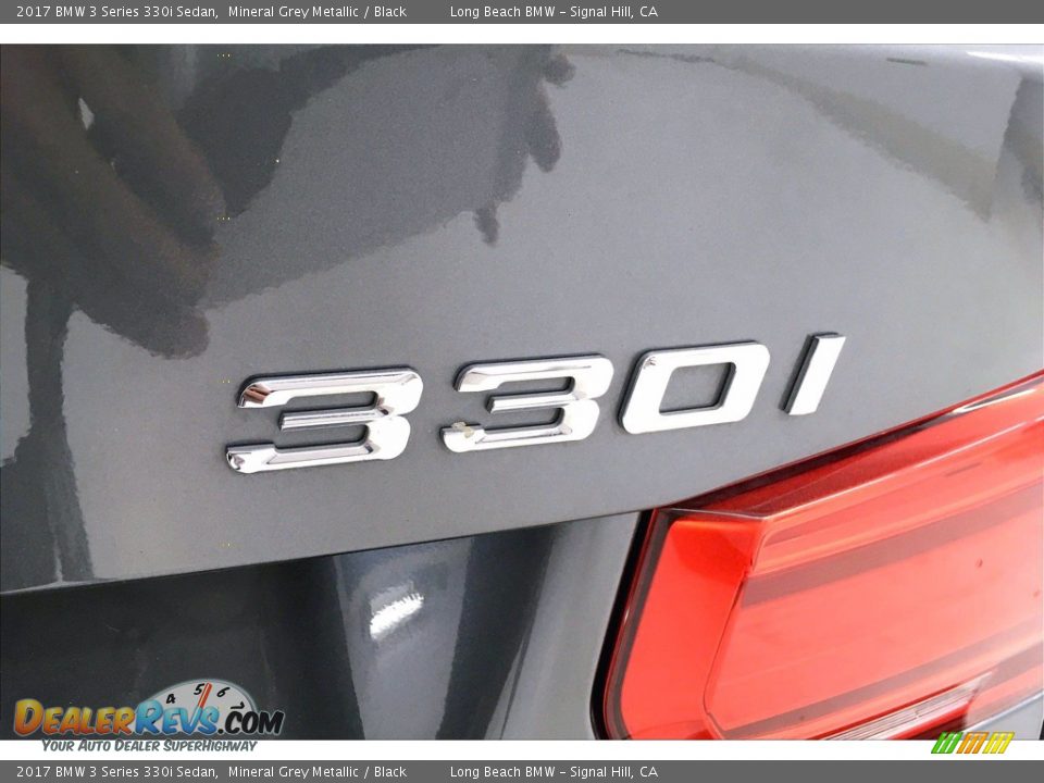 2017 BMW 3 Series 330i Sedan Mineral Grey Metallic / Black Photo #7