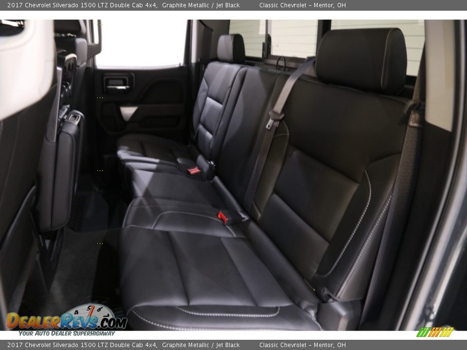 2017 Chevrolet Silverado 1500 LTZ Double Cab 4x4 Graphite Metallic / Jet Black Photo #19