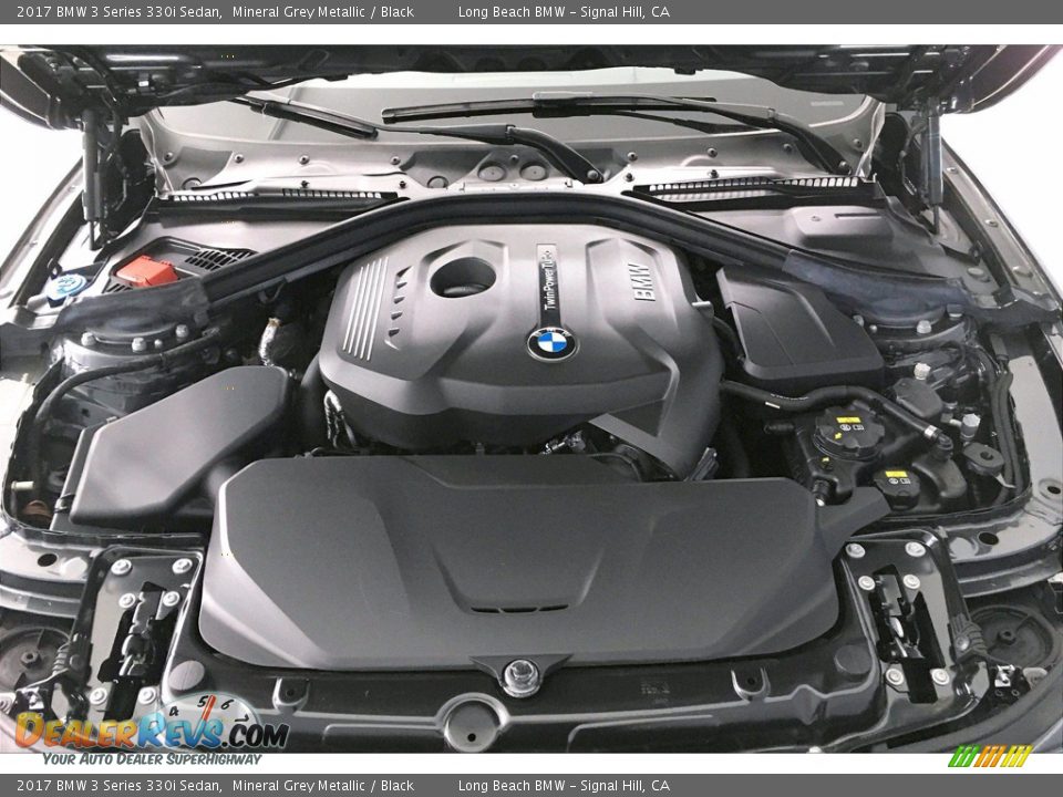 2017 BMW 3 Series 330i Sedan Mineral Grey Metallic / Black Photo #9
