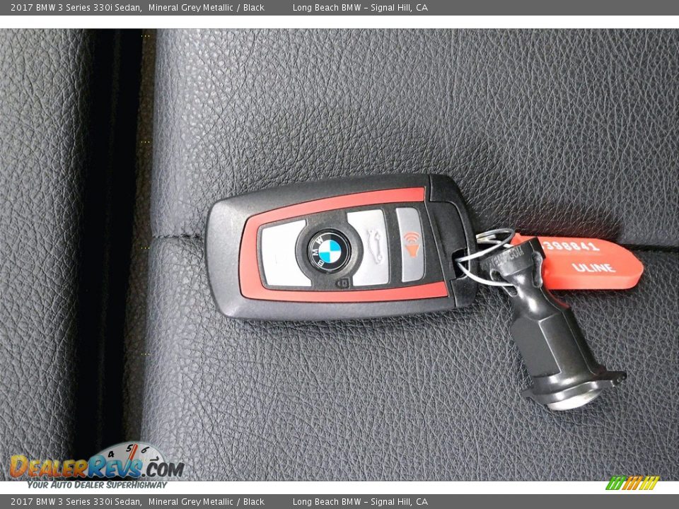 2017 BMW 3 Series 330i Sedan Mineral Grey Metallic / Black Photo #11