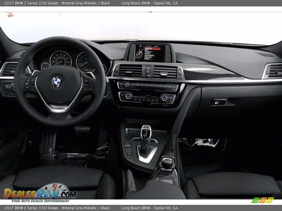 2017 BMW 3 Series 330i Sedan Mineral Grey Metallic / Black Photo #15