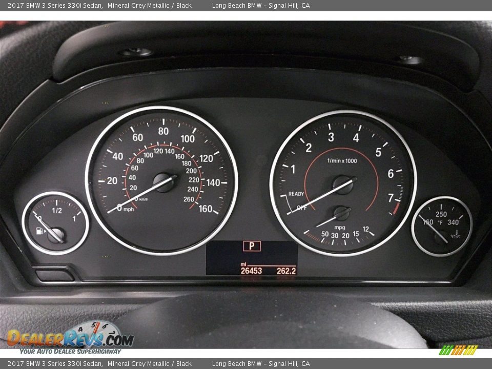 2017 BMW 3 Series 330i Sedan Mineral Grey Metallic / Black Photo #20