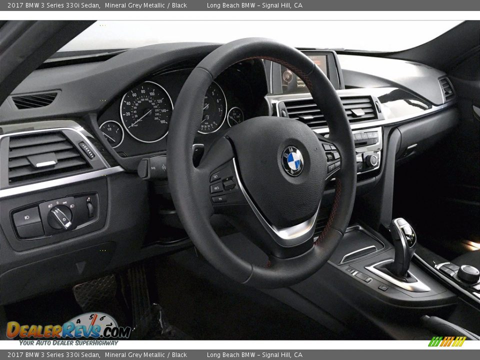 2017 BMW 3 Series 330i Sedan Mineral Grey Metallic / Black Photo #21