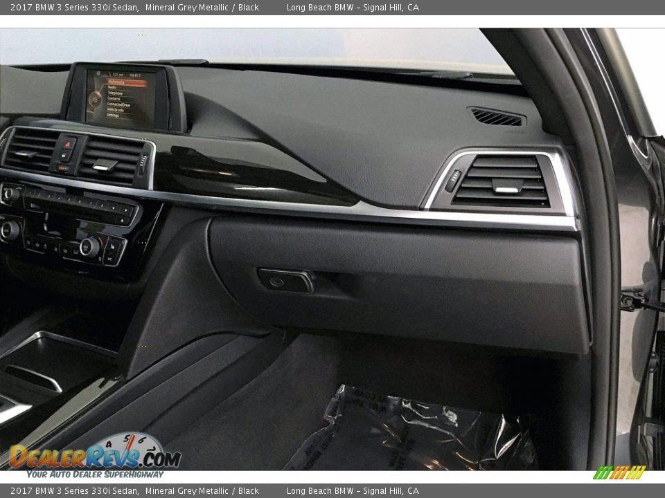 2017 BMW 3 Series 330i Sedan Mineral Grey Metallic / Black Photo #22