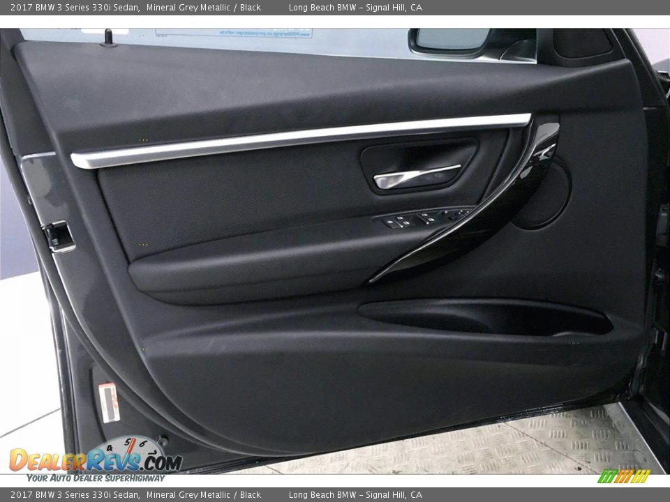 2017 BMW 3 Series 330i Sedan Mineral Grey Metallic / Black Photo #23