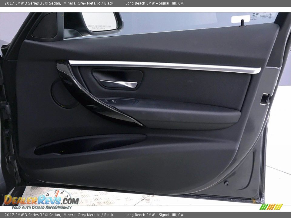 2017 BMW 3 Series 330i Sedan Mineral Grey Metallic / Black Photo #24