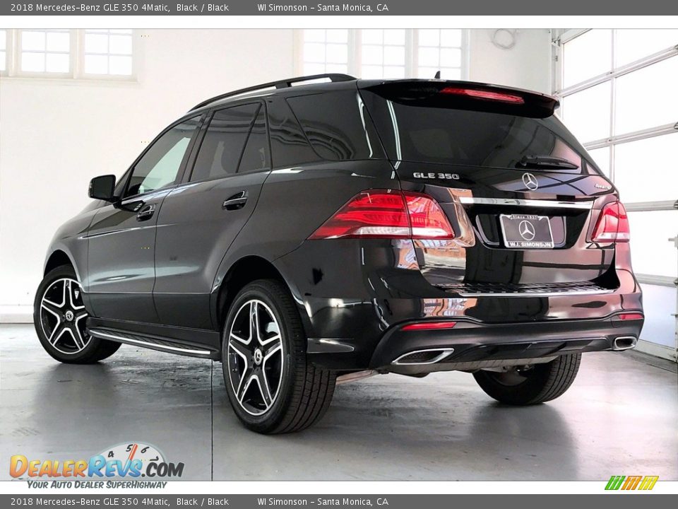 2018 Mercedes-Benz GLE 350 4Matic Black / Black Photo #10