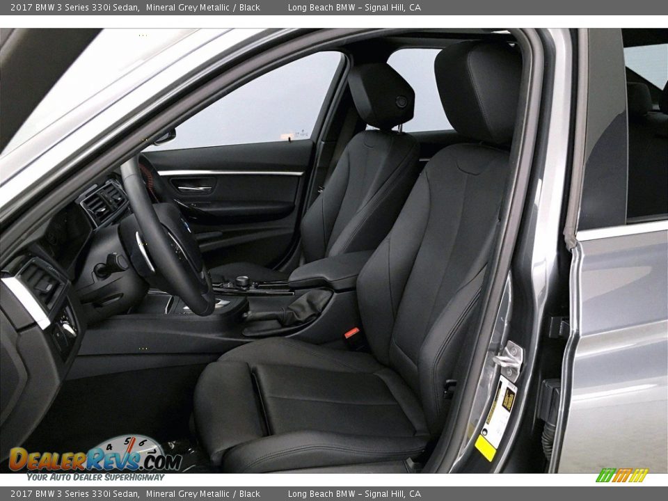 2017 BMW 3 Series 330i Sedan Mineral Grey Metallic / Black Photo #28