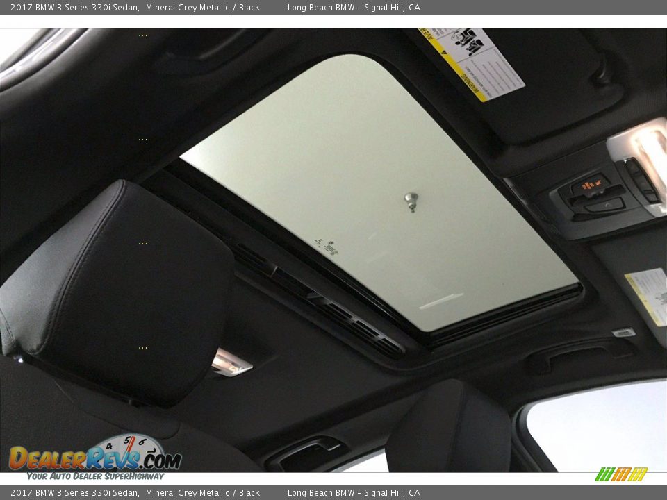 2017 BMW 3 Series 330i Sedan Mineral Grey Metallic / Black Photo #31