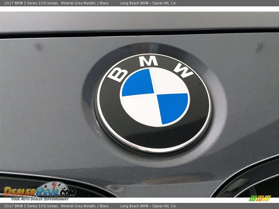 2017 BMW 3 Series 330i Sedan Mineral Grey Metallic / Black Photo #33