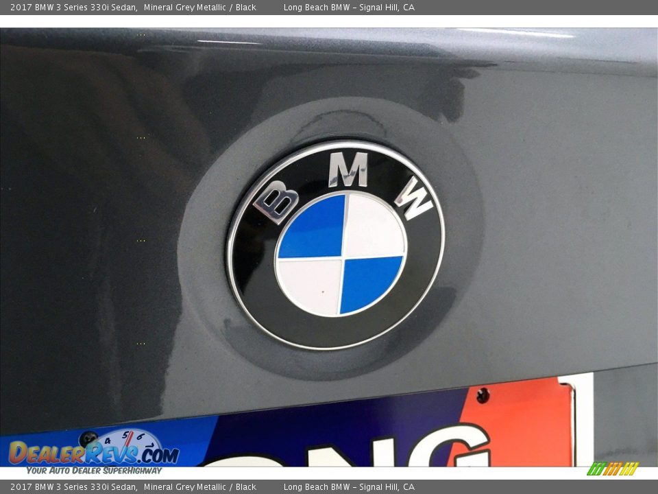 2017 BMW 3 Series 330i Sedan Mineral Grey Metallic / Black Photo #34