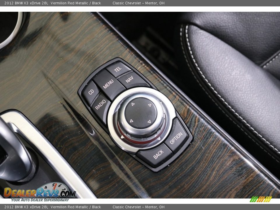 2012 BMW X3 xDrive 28i Vermilion Red Metallic / Black Photo #15