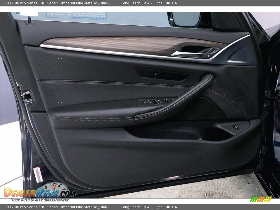 2017 BMW 5 Series 540i Sedan Imperial Blue Metallic / Black Photo #23
