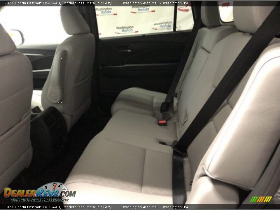 2021 Honda Passport EX-L AWD Modern Steel Metallic / Gray Photo #5
