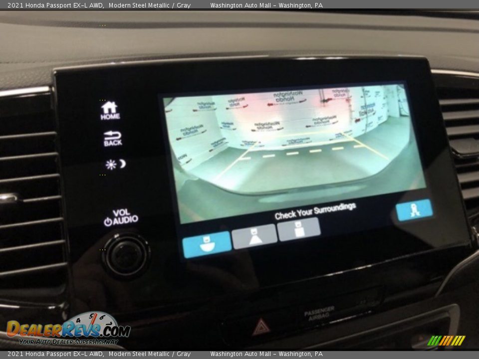 2021 Honda Passport EX-L AWD Modern Steel Metallic / Gray Photo #13