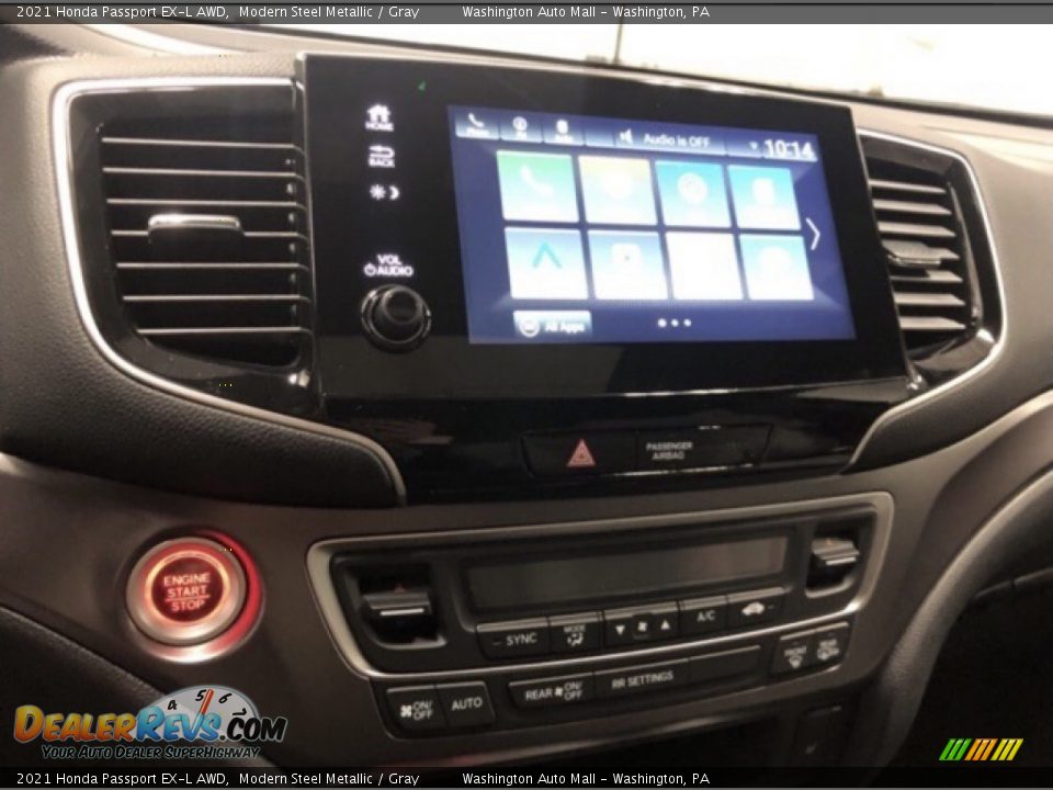 2021 Honda Passport EX-L AWD Modern Steel Metallic / Gray Photo #14