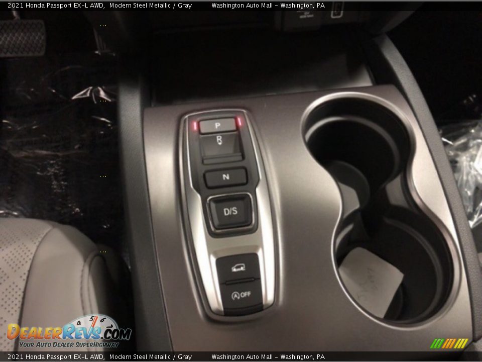 2021 Honda Passport EX-L AWD Modern Steel Metallic / Gray Photo #15