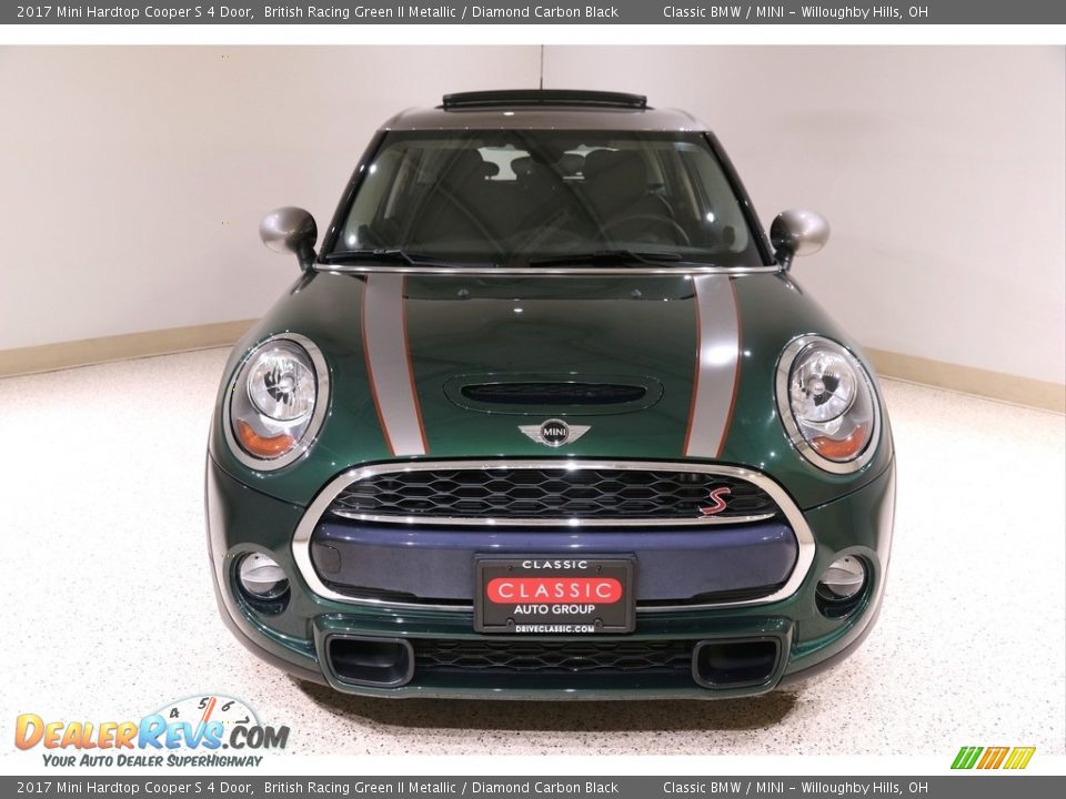 2017 Mini Hardtop Cooper S 4 Door British Racing Green II Metallic / Diamond Carbon Black Photo #2