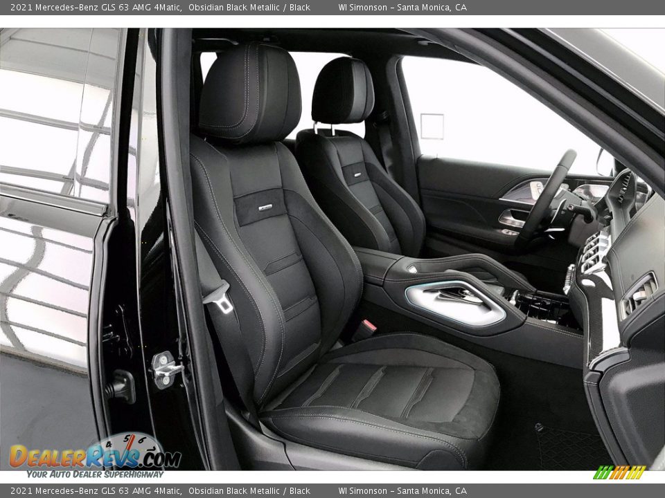 Black Interior - 2021 Mercedes-Benz GLS 63 AMG 4Matic Photo #5