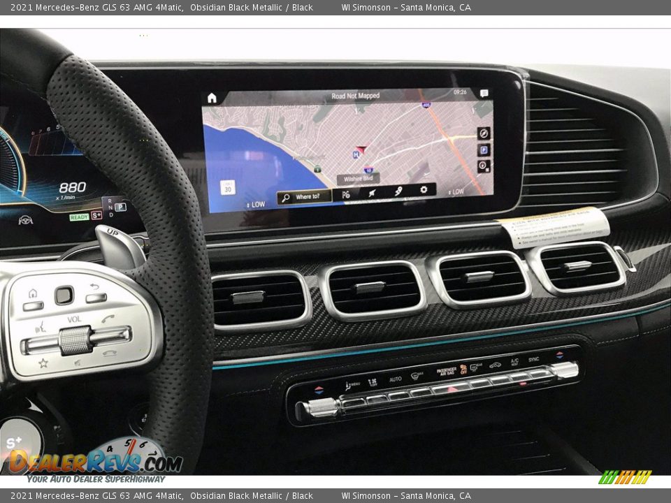 Navigation of 2021 Mercedes-Benz GLS 63 AMG 4Matic Photo #6