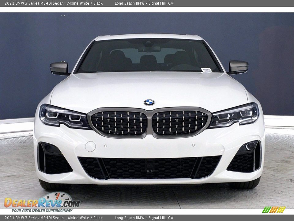 2021 BMW 3 Series M340i Sedan Alpine White / Black Photo #2