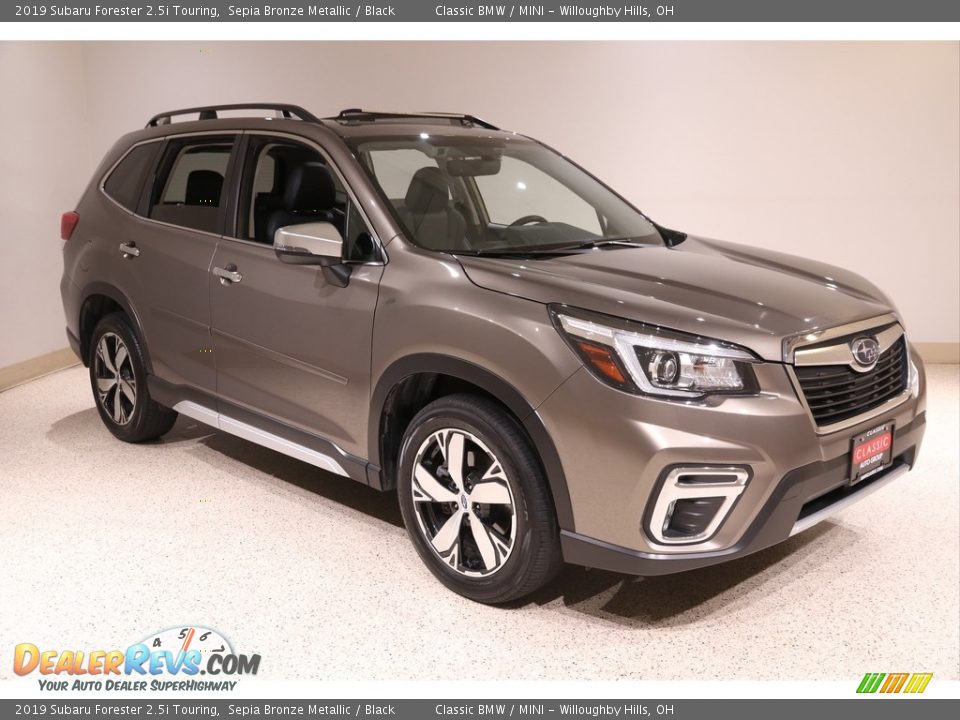 2019 Subaru Forester 2.5i Touring Sepia Bronze Metallic / Black Photo #1